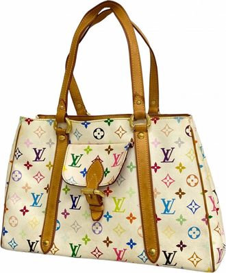 Louis Vuitton Blanc Tote Bag (Pre-Owned)