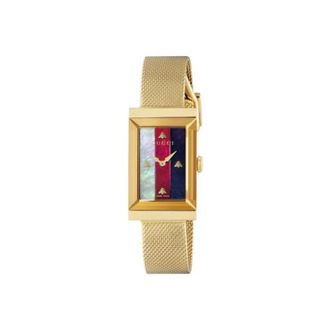 Gucci G-Frame Horloge - Dames - Horloges - Geel - ONE Size - Accessoires