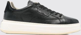 Woolrich Leather and Pony Hair Low-Top Sneakers with a Chunky Sole