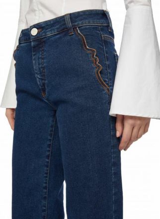 Vivetta Jeans Regular Con Ricamo Visi Profilo