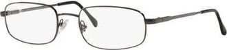 Sferoflex 53mm Rectangle optical glasses in Grey at Nordstrom