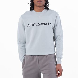 A-Cold-Wall* Essential Logo Crew Sweater, Size X-Small