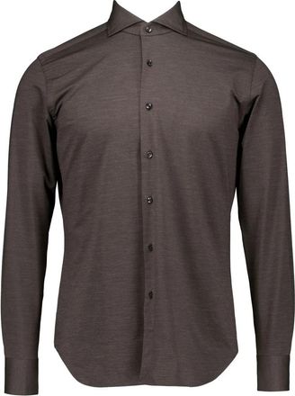 Xacus Active Shirt - Heren - Casual Overhemden - Bruin - XS - Overhemden
