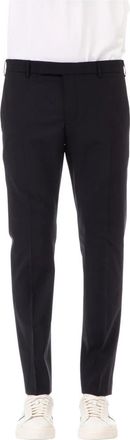 Pantaloni Torino Blauwe Tropical Stretch Broek - Heren - Chinos - Blauw - XL - Wol - Broeken