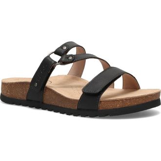 Taos Ringslide Slide Sandal in Black at Nordstrom, Size 11