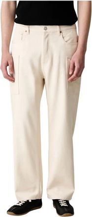 Kenzo Cargo Broek - Heren - Broeken - Beige - Maat: W32 Katoen