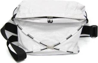 Bottega Veneta Pre-owned Fabric crossbody-bags - Dames - Vintage Schoudertas - Wit - ONE Size - Vintage