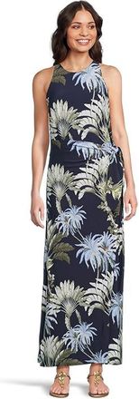 Tommy Bahama Jasmina Palisade Palms Dress Womens Dress Coastline : MD (US 8-10), Polyester/Spandex