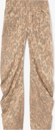 Ganni Burro Pants in Printed Cotton - Size 32 Organic