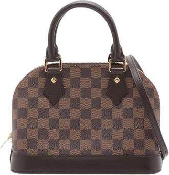 Louis Vuitton Pre-owned Mini Bag - Dames - Vintage Mini Tas - Bruin - ONE Size - Vintage