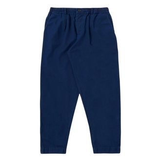 Universal Works Straight Trousers, male, Blue, Size: W32 Pleated Track Pant Kimstop