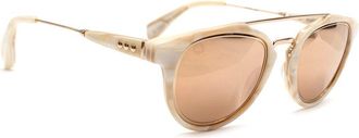 Taylor Morris Ivory Frame Sunglasses