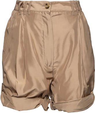 Dolce & Gabbana Shorts con tasche plissettate - Marrone