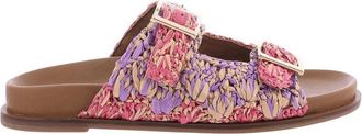 Paris Punk 397013 Sugar Multi Slider - Dames - Sandalen - Roze - 41 EU - Schoenen