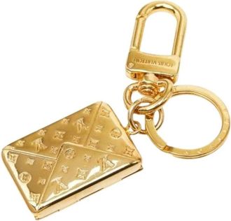 Louis Vuitton Pre-owned Metal key-holders - Dames - Vintage Accessoires - Geel - ONE Size - Vintage