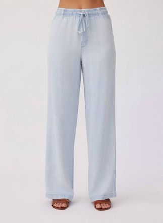 Bella Dahl Drawstring Pant In Oasis Spray Wash