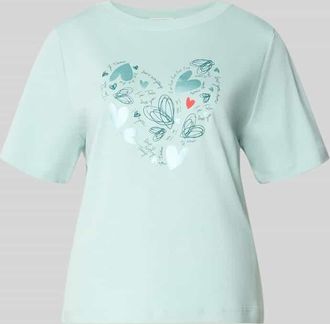 Tom Tailor Relaxed Fit T-Shirt aus reiner Baumwolle in Mint, Gr&ouml;&szlig;e XXXL