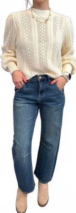 Dear John Denim Lasso Barrel Leg Jeans In Blue Mix