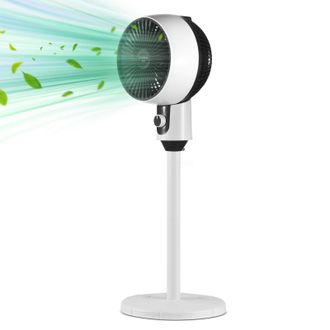 OEM Ventilador De Pedestal Oscilante De 90 Grados, 3 Velocidades, Silencioso, Ideal Para La Sala De Estar, El Dormitorio, La Cocina Y La Oficina En Casa