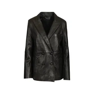 Blaz&eacute; Milano Everynight Vegas Baby Leather Blazer
