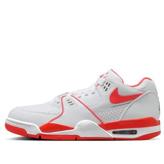 Nike Air Flight 89 Low Pure Platinum Picante Red HJ4484-001