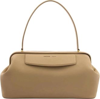 Carven Carmen Bag - Dames - Schoudertassen - Beige - ONE Size - Katoen - Tassen