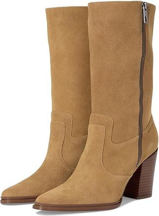 Franco Sarto Jaxon Womens Boots Warm Camel Brown Suede : 9.5 M