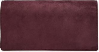 Metier Cooks Supply Small Suede Jewellery Pouch - Burgundy - One Size