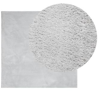 Berkfield Home Rug HUARTE Short Pile Soft & Washable Grey 240x240 cm | Size: Medium