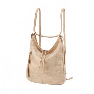 Hobo Merrin Convertible Backpack In Gold Leaf