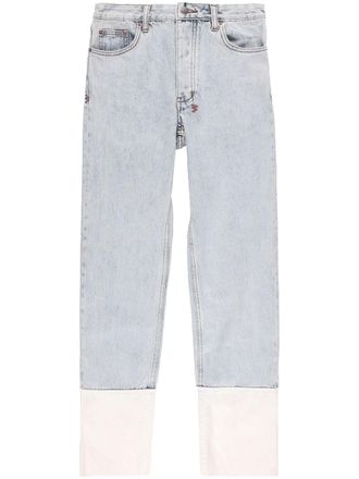 Ksubi low-rise straight jeans - Blue
