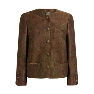 Etro Mujer, Chaquetas, Marr&oacute;n, Talla: S