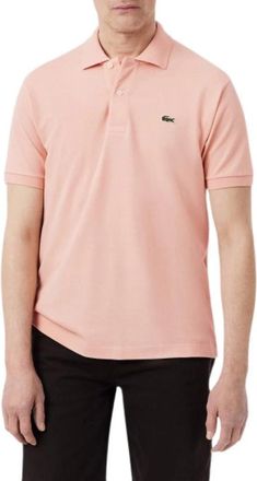 Lacoste Polo Shirt - Heren - Polos - Roze - M - Katoen - Tops