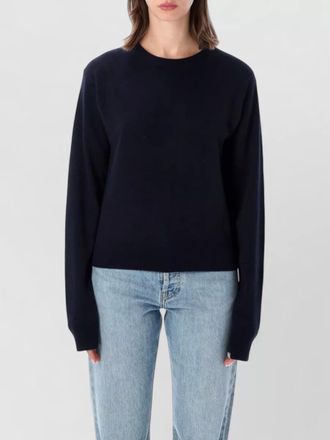 Extreme Cashmere cashmere lightweight ribbed crew neck jumper