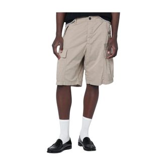 Dsquared2 Casual Shorts, male, Beige, Size: XL Multiple-pocket Shorts