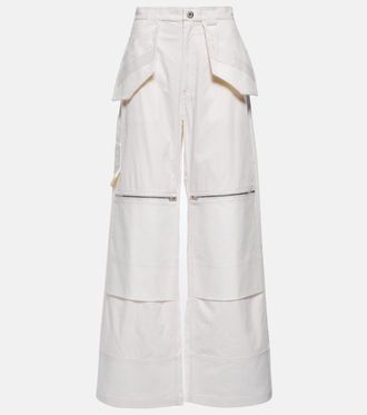 Dion Lee Pantaloni Workwear in misto cotone