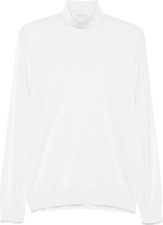 Fedeli Stijlvolle Trui in Diverse Kleuren - Heren - Cashmere truien - Wit - 4XL - Kasjmier - Truien & Vesten