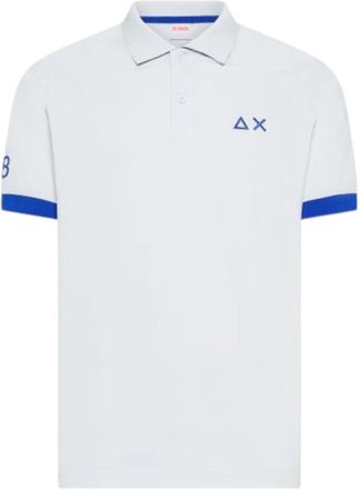 Sun 68 Polo Shirt - Heren - Polos - Wit - 2XL - Katoen - Tops