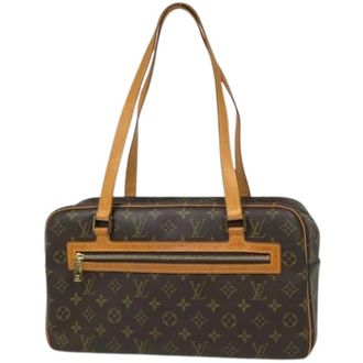 Louis Vuitton Pre-owned Vintage Monogram Shoulder Bag - Dames - Pre-owned - Bruin - Maat: ONE Size