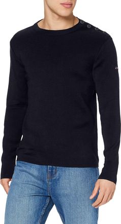 Armor Lux Armor Lux Mens Pull Marin Goulenez Homme Jumper, Multicolour (Navire 300), Medium