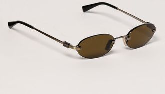 Miu Miu Occhiali da sole in metallo Miu Miu