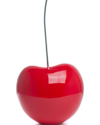 Finesse Decor Large Bright Red Cherry Sculpture 25