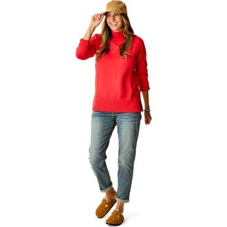 Carve Designs Woodward Sweater in Poinsettia at Nordstrom, Size Xx-Small
