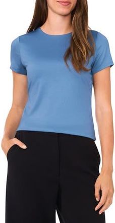 Halogen Essential Compression T-Shirt in Aegean Blue at Nordstrom Rack, Size X-Small