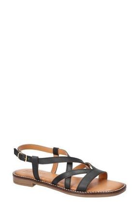 Bella Vita Tya Strappy Sandal in Black Italian Leather at Nordstrom Rack, Size 9.5