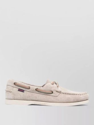Sebago portland flesh out round toe boat loafers