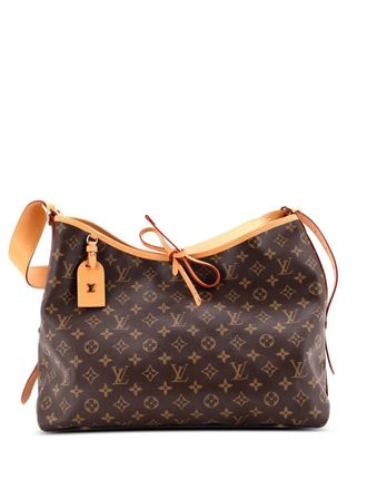 Louis Vuitton CarryAll Monogram Canvas MM hobo bag - Brown