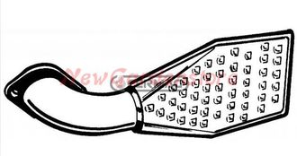 ACME Silenciador De Escape Para Motoazada Acme Vt88 Vt94 11475