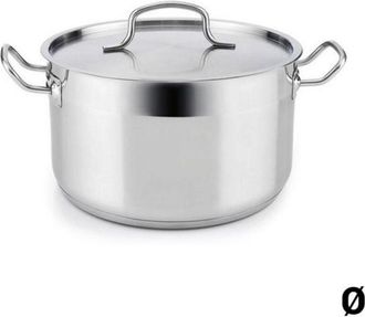 Quid Olla Cook Basika De Acero Inoxidable - 30 Cm
