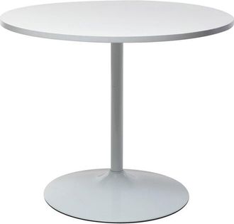 Miliboo Mesa Peque&ntilde;a Dise&ntilde;o Blanca D90 Calista